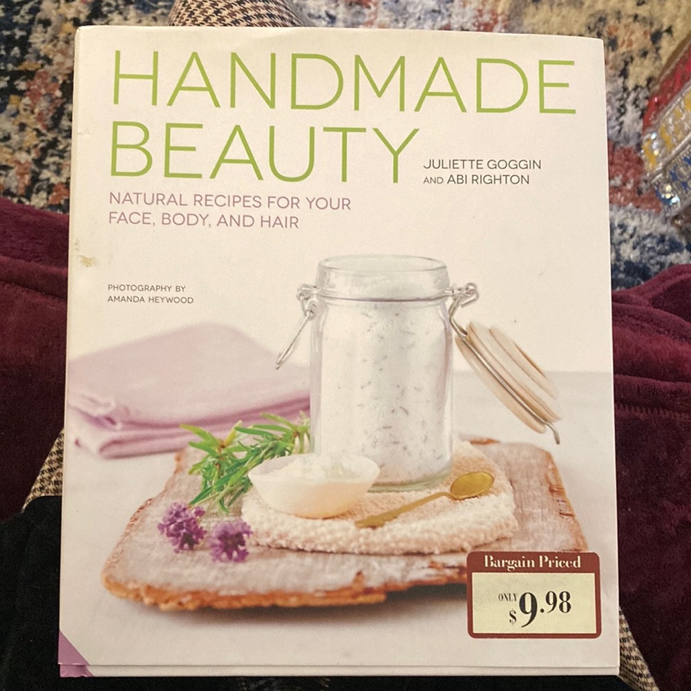 Handmade beauty book